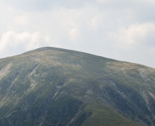 Ridge on a High Mountain